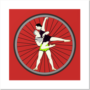 Dancers and Wheel Posters and Art